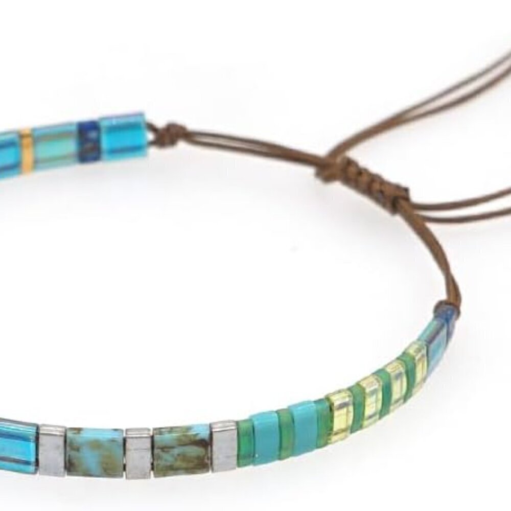 Beaded Friendship Bracelet Handmade Braided Boho Jewelry for Women Gift